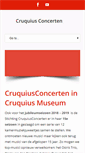 Mobile Screenshot of cruquiusconcerten.nl